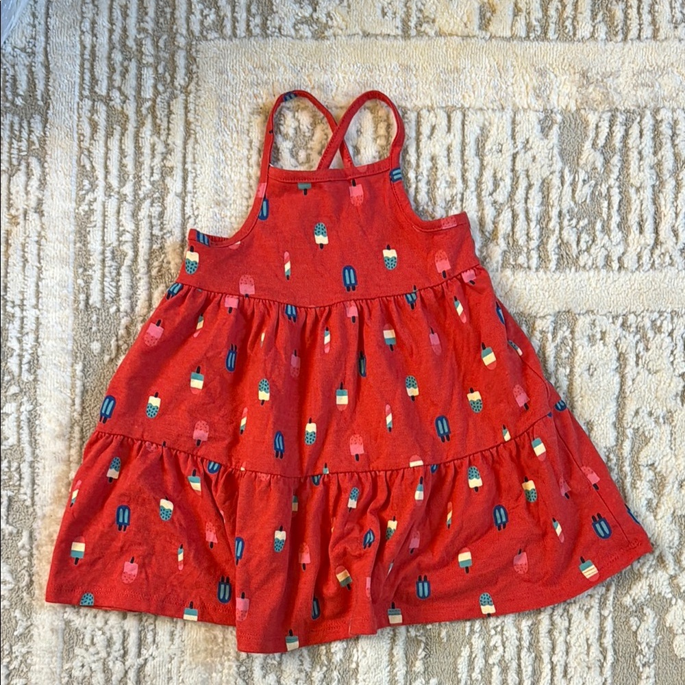 Cat&Jack Sleeveless Dress with Popsicle Print